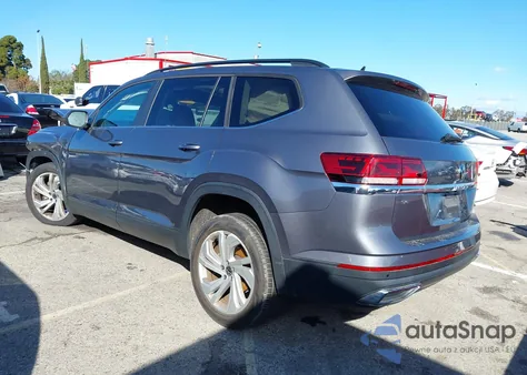 2021 Volkswagen Atlas 2.0T Se W/Technology из США, поврежденный, VIN 1V2WP2CA6MC520857